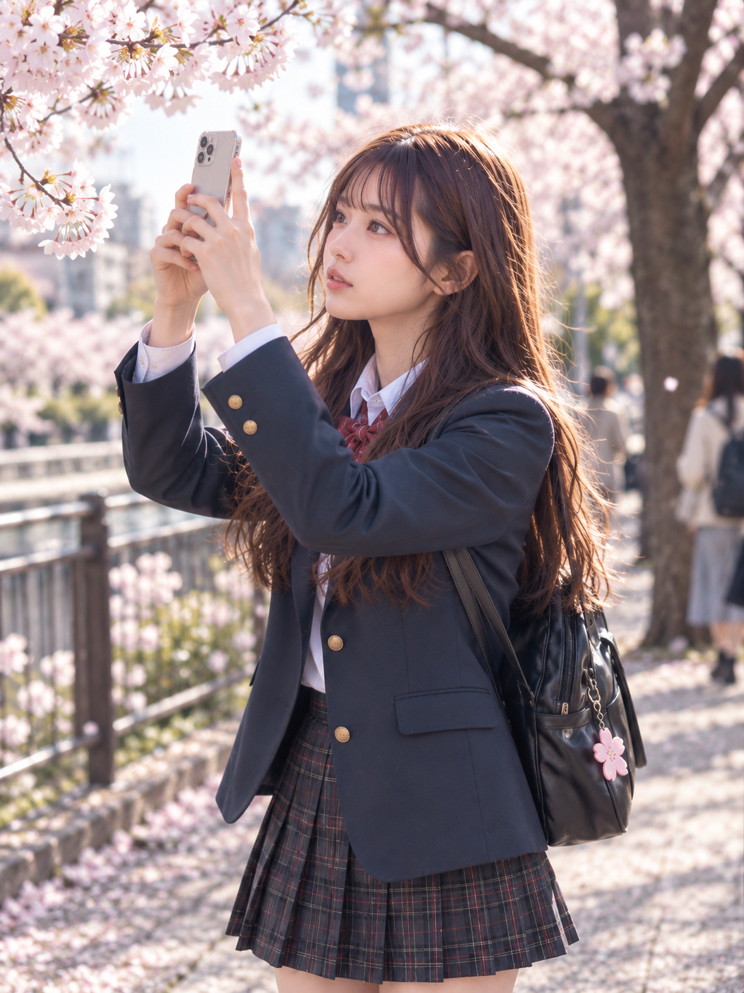 春を写して