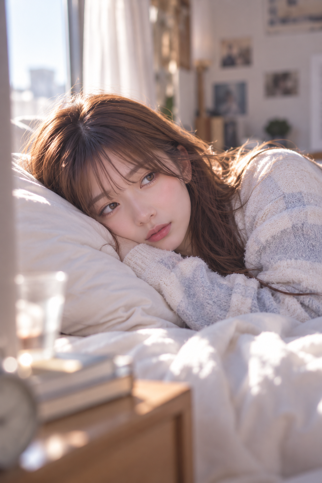 休日の朝、まだ夢の中