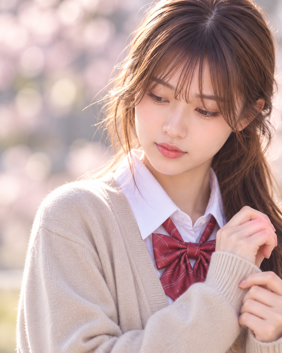 春の光に包まれて